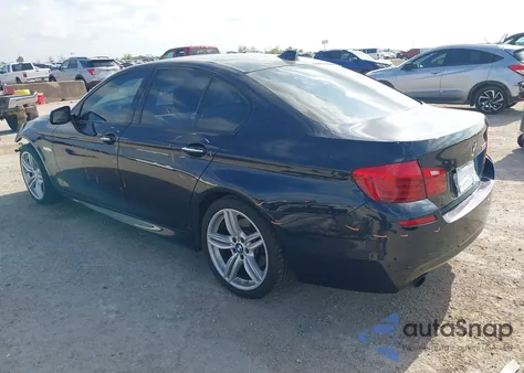 2014 BMW 535I z USA, uszkodzony, nr VIN WBA5B1C50EDZ37067
